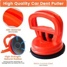 2 piezas Herramientas para reparación de abolladuras en el Body del auto, 1 pequeña y 1 grande, succión fuerte, herramienta de extracción de abolladuras para puerta de automóvil, removedor de abolladuras altamente adhesivo, apto para desmontar techos integrados y talla grande