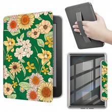 For Kindle 2024/2022 11th Generation 6 Inch E-Reader Case Smart Cover C2V2L3 RS23CV Hand Support Acrylic Protective Shell Auto Wake/Sleep Folio Cover