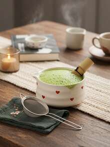 Bộ trà Matcha hình trái tim đỏ 2/6 chiếc, Bát Matcha hình trái tim chất lượng cao, Thích hợp cho người mới bắt đầu và người đam mê Matcha, Quà tặng sinh nhật, Bao gồm bát Matcha, phới lồng, cốc, que khuấy, muỗng múc trà, Bộ trà, Dụng cụ pha chế Matcha, dụng cụ làm đồ tráng miệng & đồ uống, Hộp quà tặng Nhật Bản - Nhiều màu - Xem 5