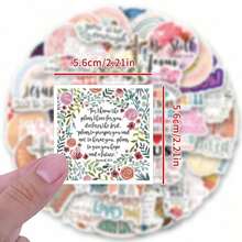 60 Pcs Bible Verse Faith Stickers Pack | Inspirational Christian Aesthetic Vinyl Stickers,High Quality Stickers For Scrapbook,Decorative Paper,Journaling,Laptop,Bumper,Skateboard,Water Bottles,Computer,Cartoon,Hard Hat,Car Stickers,Stickers Can Bring A Lot Of Fun To Your Life,Perfect Gifts For Adults&Kids