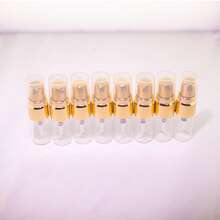 6 件/30 件/50 件 2ML/3ML/5ML/10ML 空玻璃喷雾瓶，可再填充迷你香水雾化器，带镀金喷雾器的便携式旅行样品瓶，男女通用化妆品容器，适合作为送给父母和朋友的礼物 - 彩色 - 查看 58