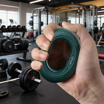 1 Silicone Grip Strength Device For Wrist And Arm Muscle Training, Silicone Grip Ring For Hand Strength Training, Grip Ball For Rehabilitation Training, Hand Special Offer, Silicone Grip Strength Finger Trainer, Finger Trainer, Birthday Gift, Christmas Small Parts Toy, Toy, Christmas, Finger, Wrist, Strength Training Kit, Grip Ring And Finger Trainer, Anxiety Toy, Sensory Game, Hobby, Youth Toy