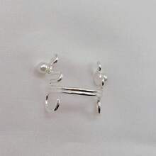 1 Piece Elegant Punk Style Nose Ring - No Piercing Nose Ring, Heavy Alloy Women's Nose Jewelry, No Piercing Nose Piercing Alternative, Daily And Party Nose Ring, Gothic Style, Edge, Formal Events - Durable Nose Jewelry, Gothic Fashion, Firm Design, High-Quality Accessories, Fashion Accessories, Alternative For Fashion Enthusiasts - Bạc - Xem 5
