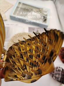 1pc/2pcs/3pcs/6pcs/8pcs New Shell Claw Clips, Flat Hair Clips With High-End Feel, Large Size Duck Clip For Updo Hairstyles Elegant Hair Accessories Winter Hair Clutch