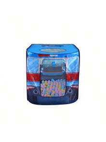 Zestaw prezentowy na imprezę: Namiot samochodowy i wóz strażacki, Namiot samochodowy dla dzieci do zabawy w pomieszczeniach i na zewnątrz, Namiot rozkładany, nie wymaga montażu, Składany namiot dla chłopców i dziewczynek, Idealny prezent na Boże Narodzenie, Święto Dziękczynienia, Halloween, zabawki dla dzieci, imprezy bożonarodzeniowe i akcesoria imprezowe