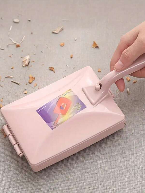 1pc Dual Roller Carpet Cleaning Brush, Multi-Functional Lint Remover Brush For Clothes, Bed, Sofa, Tabletop And Other Surfaces Cleaning