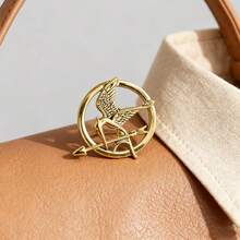 Wish Bird Personalized Logo Pin, Premium Luxury Niche Design Metal Badge, Student Cowboy Badge Clothing Accessories Brooch, Halloween Men's Accessories Pin Christmas Gift