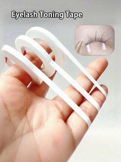 10cm Length 4mm Width Eyelash Extension Tape, Low Allergy Breathable Adhesive Tape, Painless Eye Patch