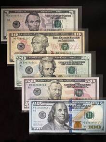 20PCS 3*1.2cm Mini $50 Props,100PCS 11.6*4.8cm Small Size 100 Dollar Prop Paper,100PCS Regular Size $10, $20, $50, New And Old $100 Prop Paper, Simulated Dollar Prop Paper, Prank Props, Magic Movie Prop Paper, Collectible Commemorative Display Prop Paper, Birthday Holiday Gifts, Halloween, Christmas Dollar Prop Gifts, Dollar Prop Decoration