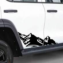 Adventure & Mountain Peak Car Body Sticker, Suitable For Off-Road Vehicles, SUVs