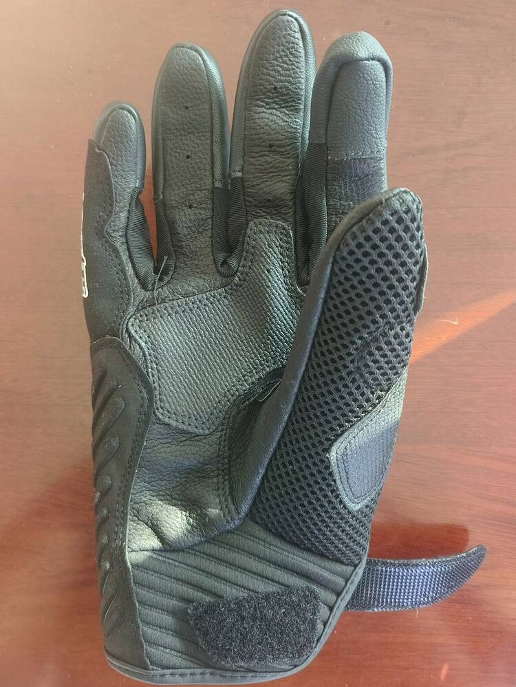 Alpinestars Găng tay xe máy SMX-1 MM93 bằng da thật cho nam và nữ, thoáng khí, đục lỗ, sợi carbon, găng tay đua xe địa hình bốn mùa - Đỏ - Xem 9