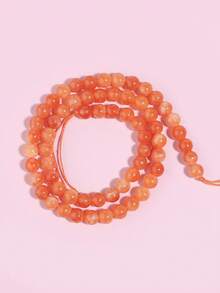 1 hebra de cuentas de piedras naturales Auratus, jade birmano, cristal de sandía, cuentas sueltas de piedras preciosas de curación de energía para hacer joyas, pulseras y collares DIY