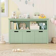 Bookcases, Cabinets & Shelves - Green - View 4