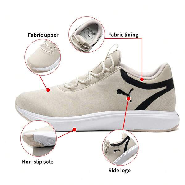 Puma Softride Cruise 2 套脚式男女通用运动鞋，缓震，健身训练，休闲跑步鞋 312005-02