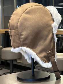 冬季护耳帽，保暖内衬，男女通用，适合骑行、户外、登山、滑雪、飞行员等场合，也适合度假、生日、日常佩戴，高品质配饰 - 彩色 - 查看 10