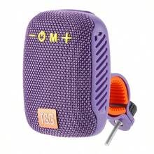 T&G Altavoz portátil con clip T&G TG392, resistente al agua IPX4, graves potentes, adecuado para ciclismo, con salida de audio para tarjeta/USB y excelente calidad de graves para tu disfrute