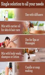 GuruNanda Frankincense Essential Oil, 100% Pure, Natural And Undiluted Diffuser Oil For Aromatherapy, Massages &Amp; DIY Recipies, Promotes Comfort &Amp; Supports Radiant-Looking Skin (05 Fl Oz) - ColorA - 查看 5