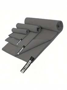 Casual Fitness Sports Towel, Quick-Dry Double-Sided Soft Yoga Mat Towel, Solid Color Portable Yoga, Fitness And Sports Mat Towel, Great Sports & Fitness Accessory, Suitable For Fitness, Sports, Beach, Yoga