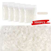 1000/2000/5000 piezas Cuentas de fusión mini de 2.6mm Cuentas de hierro de rompecabezas de píxeles Cuentas de fusión Manualidades hechas a mano de alta calidad DIY