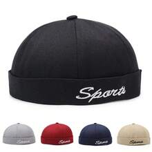 Gorra sin ala de estilo hip-hop para hombres, gorra de baile callejero de temporada cálida - Multicolor - Ver 3