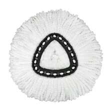 3 Pack Spin Mop Refill - Replacement Head Compatible With O Cedar, Microfiber Spin Mop Refills,Clean The Floor. Easy Floor Cleaning Mop Head Replacement - 白色 - 查看 6