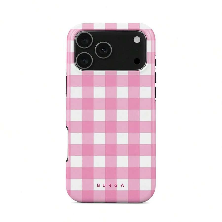 Think Pink |       Burga  Case |       Durable With Shockproof Cover |       Smartcase For  17/16/15/14/13/12/11 Air/Plus/Pro/Pro Max |       Gift For Her And Lover - Màu hỗn hợp 1 - Xem 1