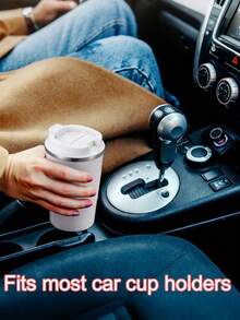 1 pièce Tasse à café isotherme en acier inoxydable de 500 ml avec manchon antidérapant, sous vide scellé, convient pour les boissons chaudes et froides, conçue pour les hommes et les femmes, disponible en plusieurs couleurs modernes