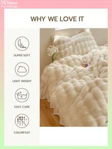 Bộ chăn ga gối đệm 3 món màu ngà và hồng - 1 vỏ chăn và 2 vỏ gối, vải dệt gia dụng mềm mại và thoải mái, nhiều màu sắc, trang trí phòng ngủ đơn giản và thời trang, có thể giặt mà không cần ruột, bộ chăn ga gối đệm nhung mềm mại - bộ chăn ga gối đệm lông thú giả/lông cừu, 1 vỏ chăn có khóa kéo và 2 vỏ gối, không bao gồm chăn bông, kích thước đơn, đầy đủ, cỡ King, cỡ Queen - Màu trắng kem - Xem 6