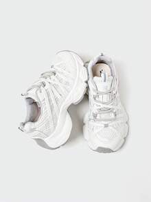 MASKERT Women's Multifunctional Fashionable Casual Shoes, Women's Thick Soled Height Increasing Casual Shoes, Running Sports Shoes, Daily Matching Casual Shoes - White - View 6