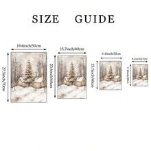 1/3 szt. Vintage, świąteczne obrazy ścienne, wydruki z zimowym krajobrazem, obrazy na płótnie, plakaty z Mikołajem, dekoracje świąteczne do salonu, sypialni, mieszkania, akademika, prezent dla niej, nieoprawione, świąteczne dekoracje, choinka, prezent, Święto Dziękczynienia, ślub, wystrój domu, wystrój domu, jesienne dekoracje, dekoracje urodzinowe, prezenty, artykuły imprezowe, dekoracje świąteczne, dekoracje na Halloween, dekoracje ścienne, ozdoby na Halloween