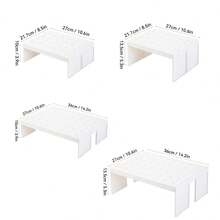 1 pièce Étagère de rangement pour tasses de placard, support empilable pour tasses de placard, grande capacité d'organisation et de rangement de cuisine, étagère de rangement en couches gain de place, support de rangement multifonction amovible pour tasses, mugs, couverts et ustensiles de cuisine