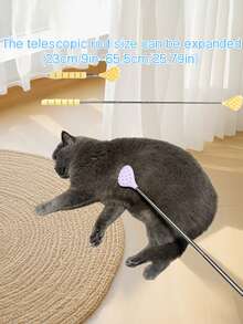 Cepillos de masaje para mascotas con mangos retráctiles, cepillos calmantes y de cosquillas para gatos, peines de masaje para mascotas