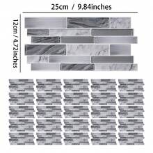 25 Peças Adesivos para Parede Carimbo de Cozinha, Padrão de Mármore, Resistente a Água/Óleo/Desgaste, Decalque Removível para Cozinha, Banheiro, Decoração do Lar, Tamanho: 25 peças, 9,84x4,72 polegadas Papéis de Parede Decoração de Sala Papel de Parede Adesivo de Parede Decoração de Parede Adesivo de Parede Acessórios de Cozinha Itens de Cozinha Decoração de Cozinha