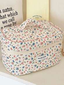 Set de 3 bolsas de cosméticos de terciopelo con bordado floral, para guardar productos de cuidado de la piel, lápices labiales, accesorios para el cabello o como esenciales de viaje, regalo de cumpleaños, regalo para dama de honor, regalo para maestros, regalo del Día de la Madre, adecuado para bolsa de maquillaje, útiles escolares, esenciales de viaje, esenciales navideños, bolsa de cosméticos, estuche de maquillaje, organizador de maquillaje, Invierno 2024 - Multicolor - Ver 6