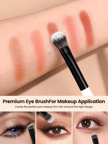 MAANGE 3/10Pcs Professional Facial Double-Ended Makeup Brush Set,With Makeup Bag,Bevel&Taper Foundation Brush Contour Brush Blush Brush Powder Brush Eyeshadow Brush Concealer Brush Highlight Brush Smudge Brush,Makeup Tools With Soft Fiber For Easy To Carrying,Set For Travel,Gift For Women&Girls