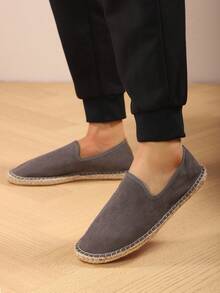 男女通用透气吸湿排汗防滑编织渔夫鞋、男女通用透气吸湿排汗防滑亚麻鞋、男女通用透气吸湿排汗防滑休闲鞋、男女通用透气吸湿排汗防滑帆布鞋 - 香檳色 - 查看 18