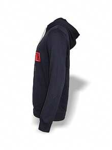 Áo hoodie nam Tommy Hilfiger ấm áp thoáng khí chống gió đa năng logo trơn dễ giặt ngoài trời hàng ngày màu xanh navy 09T4260-410 - Hải quân - Xem 4