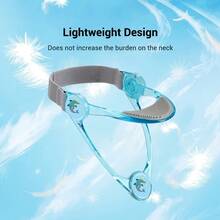 1pc Adjustable Neck Brace, PP Material, Cervical Support, Anti-Sagging Straps With Elastic Pads, Improve Posture,Neck Braces Health Care Neck To Prevent Head Low - Multicolor - View 5