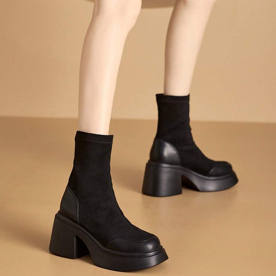 Women Ankle Boots & Booties - Black - View 1