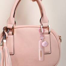 5ml绒毛钥匙扣香水喷雾器 | 天鹅绒旅行喷雾瓶，带可爱饰物