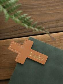 1 pièce Signet personnalisé en or avec nom, signet personnalisé avec estampage à chaud du nom, signet vintage avec croix, marque-page personnalisé, onglet de coin, cadeau de lecture de la Bible, accessoire charmant pour les amateurs de livres, signet pour les rats de bibliothèque, cadeau pour les amateurs de livres - Multicolore - Voir 14