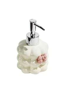 Premium Ceramic Hand Soap Dispensers - Bathroom Shower Gel Press Bottles, Lotion Bottles & Shampoo Refillable Bottles