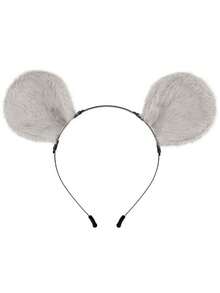 1 Băng đô tai chuột chân thực, Phụ kiện cosplay chuột Hamster, Đạo cụ biểu diễn, Thích hợp cho Giáng sinh, Trang phục lễ hội - Nhiều màu - Xem 5