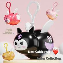 1pc 2025 New Trending Flying Capybara Key Chain, Plastic Pendant Ornament That Can Fly, Perfect Gift For Birthday, Boys, Girls, Christmas - Multicolor - View 5