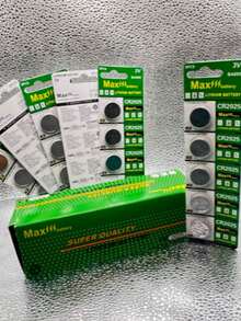 Pilas alcalinas de botón de larga duración paquete económico BA005 - 3V - Ver 2