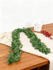 1/3/6/12/24/84 szt. Sztuczny bluszcz z liśćmi, 158 stóp, odpowiedni do dekoracji sypialni, sztuczny wieniec bluszczowy, sztuczne liście bluszczu, sztuczny wieniec z zieleni, wisząca winorośl, do dekoracji pokoju, dekoracja ścienna na wesele, dekoracja do wewnątrz/na zewnątrz, dekoracja noworoczna, dekoracja walentynkowa - Zielony - Zobacz 5