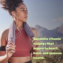 Vitamin D3 5,000 + K2 MK7 Softgels, 250 Count | 2-In-1 Complex | Supports Heart, Bone, Teeth & Immune Health | Easy To Swallow - Gạo xanh 1 - Xem 4