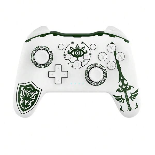 GAMINJA GAMINJA NS009 Wireless Bluetooth Controller, Compatible With Nintendo Switch/Switch 2/Switch Lite, Gamepad With Headphone Jack, 6-Axis Gyroscope, One-Key Rapid Fire, One-Key Wake-Up, Dual Vibration