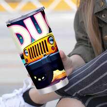 1pc 20 Oz Stainless Cup|Baja Sunrise Adventure Cup|Ergonomic Shape Fits Comfortably In Hand|Christmas|Ideal Gift For Fitness Enthusiasts|Gifts For Women, Mom, Friend, Sister|Baja Sunrise Adventure Cup