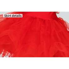 1pc Solid Color Polyester Petticoat Lolita Dog Skirt, 4-Layer Soft Tulle 60cm Boneless Soft Girl Cosplay Lolita Petticoat, All Season